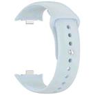 For Redmi Watch 5 / Xiaomi Smart Band 9 Pro Reverse Buckle Solid Color Silicone Watch Band(Light Blue) - 3