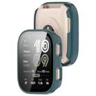 For Amazfit Bip 6 Tempered Film Integrated PC Watch Protective Case(Glossy Pine Green) - 3