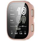 For Amazfit Bip 6 Tempered Film Integrated PC Watch Protective Case(Glossy Cherry pink) - 2