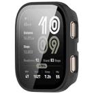 For Amazfit Bip 6 Tempered Film Integrated PC Watch Protective Case(Frosted Black) - 2