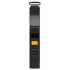 For WHOOP 4.0 Nylon Hook and Loop Fastener Watch Band(Black) - 2