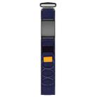 For WHOOP 4.0 Nylon Hook and Loop Fastener Watch Band(Midnight Blue) - 2