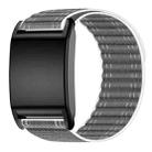 For WHOOP 4.0 Nylon Loop Watch Band(Gray) - 1