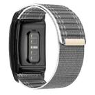 For WHOOP 4.0 Nylon Loop Watch Band(Gray) - 2