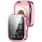 For Amazfit Bip 6 Electroplated TPU Full Coverage Watch Protective Case(Pink) - 3