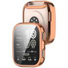 For Amazfit Bip 6 Electroplated TPU Full Coverage Watch Protective Case(Rose Gold) - 3
