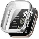 For Amazfit Bip 6 Electroplated TPU Full Coverage Watch Protective Case(Silver) - 1