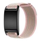 For WHOOP 4.0 Nylon Loop Watch Band(Powder Sand) - 1