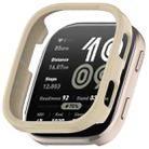 For Amazfit Bip 6 Half Coverage Hollow PC Watch Protective Case(Glossy Ivory White) - 1