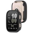 For Amazfit Bip 6 Half Coverage Hollow PC Watch Protective Case(Frosted Black) - 3