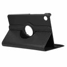 For Samsung Galaxy Tab A9+ 11.0 ENKAY 360 Degree Rotation Litchi Leather Smart Tablet Case(Black) - 2