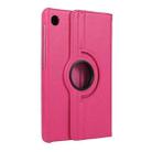 For Samsung Galaxy Tab A9+ 11.0 ENKAY 360 Degree Rotation Litchi Leather Smart Tablet Case(White) - 3