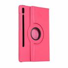 For Samsung Galaxy Tab S10 Ultra / S9 Ultra ENKAY 360 Degree Rotation Litchi Leather Smart Tablet Case(Dark Blue) - 3