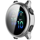 For Garmin Vivoactive 6 Electroplated TPU Full Coverage Watch Protective Case(Silver) - 2