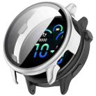 For Garmin Vivoactive 6 Tempered Film Integrated PC Watch Protective Case(Silver) - 1
