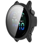 For Garmin Vivoactive 6 Tempered Film Integrated PC Watch Protective Case(Matt Black) - 2
