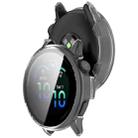 For Garmin Vivoactive 6 Tempered Film Integrated PC Watch Protective Case(Transparent) - 3