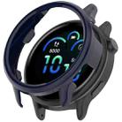 For Garmin Vivoactive 6 Half Package Hollow Protective Watch Case(Blue) - 1