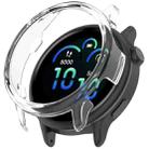 For Garmin Vivoactive 6 Half Package Hollow Protective Watch Case(Transparent) - 1