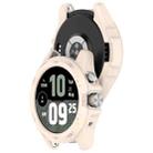 For Ticwatch Atlas Armored TPU Half Coverage Hollow Watch Protective Case(Starlight) - 3