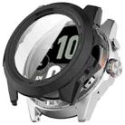 For Ticwatch Atlas Tempered Film Integrated PC Watch Protective Case(Black) - 1