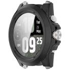 For Ticwatch Atlas Tempered Film Integrated PC Watch Protective Case(Black) - 2