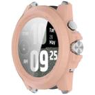 For Ticwatch Atlas Tempered Film Integrated PC Watch Protective Case(Cherry Pink) - 2