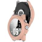 For Ticwatch Atlas Tempered Film Integrated PC Watch Protective Case(Cherry Pink) - 3