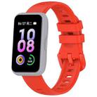 For Keep Band B5  / B4 / B4 Lite Colorful Quick Release Buckle Silicone Watch Band(Red) - 1
