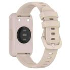 For Keep Band B5  / B4 / B4 Lite Colorful Quick Release Buckle Silicone Watch Band(Milk Tea Color) - 2