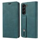 For Samsung Galaxy A23 Wristband Magnetic Leather Phone Case(Lake Green) - 2