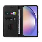 For Samsung Galaxy A54 5G Wristband Magnetic Leather Phone Case(Black) - 3
