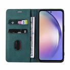 For Samsung Galaxy A54 5G Wristband Magnetic Leather Phone Case(Lake Green) - 3