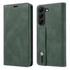 For Samsung Galaxy S23+ 5G Wristband Magnetic Leather Phone Case(Green) - 2