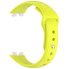 For Huewei Band 10 / 9 / 8 Reverse Buckle Glossy Silicone Watch Band(Green) - 3