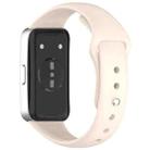 For Huewei Band 10 / 9 / 8 Reverse Buckle Glossy Silicone Watch Band(Starlight) - 2