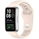 For Huawei Band 10 / 9 / 8 Dot Reverse Buckle Silicone Watch Band(Starlight) - 1
