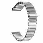 18mm Loop Slingshot Buckle Stainless Steel Watch Band(Silver) - 2