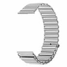 20mm Loop Slingshot Buckle Stainless Steel Watch Band(Silver) - 1