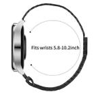 22mm Nine-beads Magnetic Buckle Stainless Steel Watch Band(Black) - 2