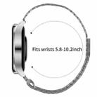 22mm Nine-beads Magnetic Buckle Stainless Steel Watch Band(Titanium Color) - 2