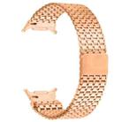 For Samsung Galaxy Watch Ultra 47mm Nine-beads Magnetic Buckle Stainless Steel Watch Band(Rose Gold) - 2