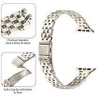 For Apple Watch 42mm / 41mm / 40mm / 38mm Small Waist Slingshot Buckle Steel Watch Band(Starlight) - 2
