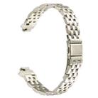 For Fitbit Inspire 1 / Inspire 2 Five Beads Slingshot Buckle Steel Watch Band(Starlight) - 2