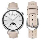 18mm Slim Genuine Leather Watch Band(Apricot) - 3