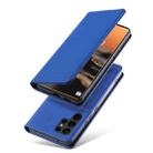 For Samsung Galaxy S23+ 5G Magnetism Skin Feel Card Holder Leather Phone Case(Blue) - 2