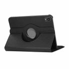 For iPad mini 2024 / mini 6 ENKAY 360 Degree Rotation Litchi Leather Smart Tablet Case(Black) - 2
