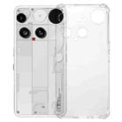 For Nothing Phone 3 Kalebol 1.5mm Four-Corner Airbags Shockproof Transparency TPU Phone Case - 1