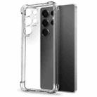 For Samsung Galaxy S25 Ultra 5G NORTHJO 2 in 1 TPU Airbag Shockproof Phone Case with Screen Film(Clear) - 2