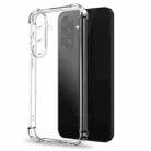 For Samsung Galaxy A26 5G NORTHJO 2 in 1 TPU Airbag Shockproof Phone Case with Screen Film(Clear) - 2